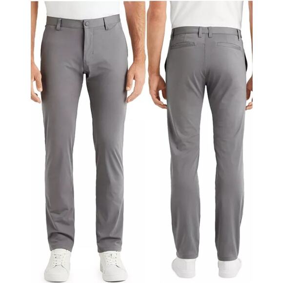 RHONE Commuter Pants Straight Flex Knit Smoked Pearl Gray 100161 Men's 28